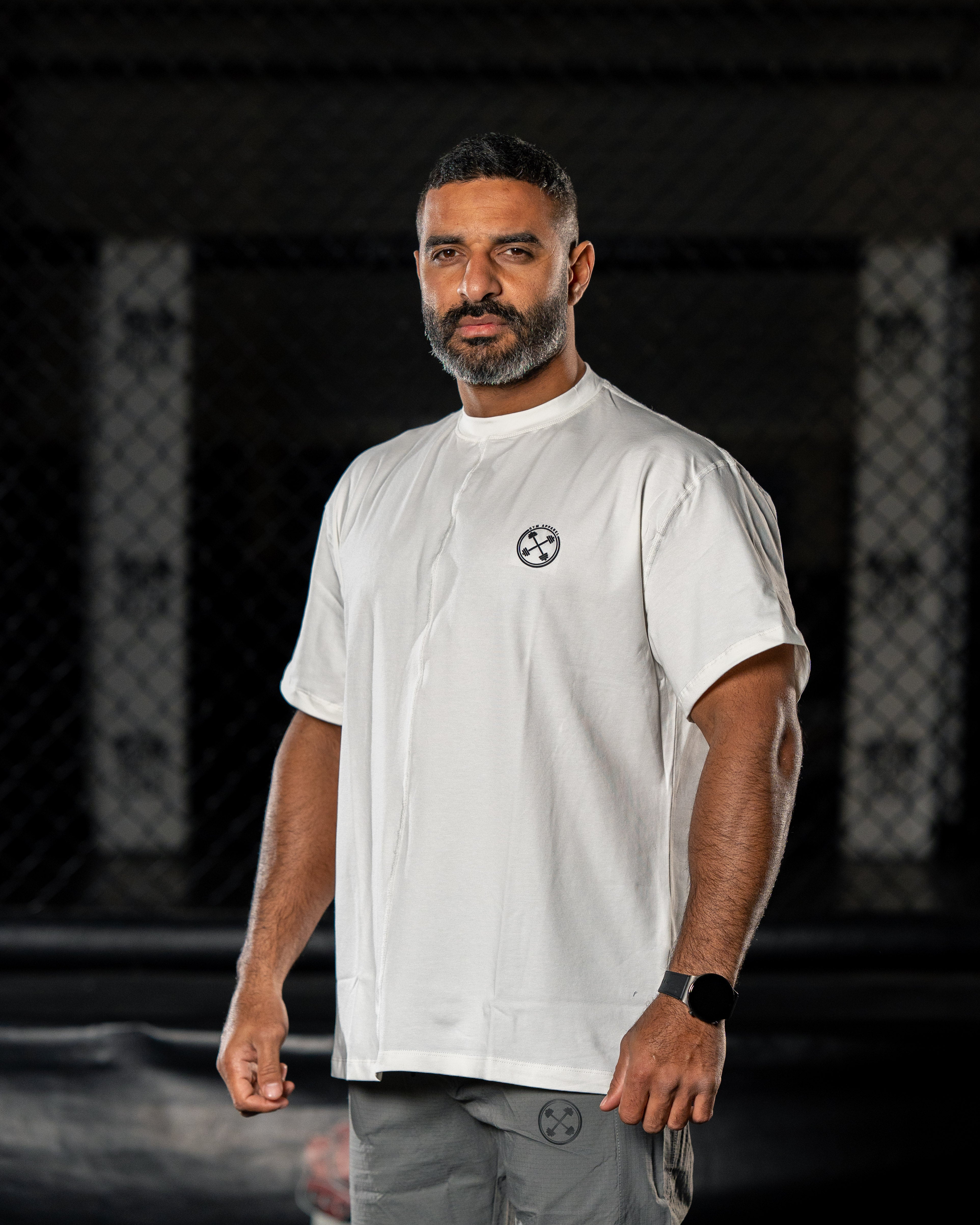 CORE Oversized Bar-Basic T-Shirt -  - Gym Apparel Egypt