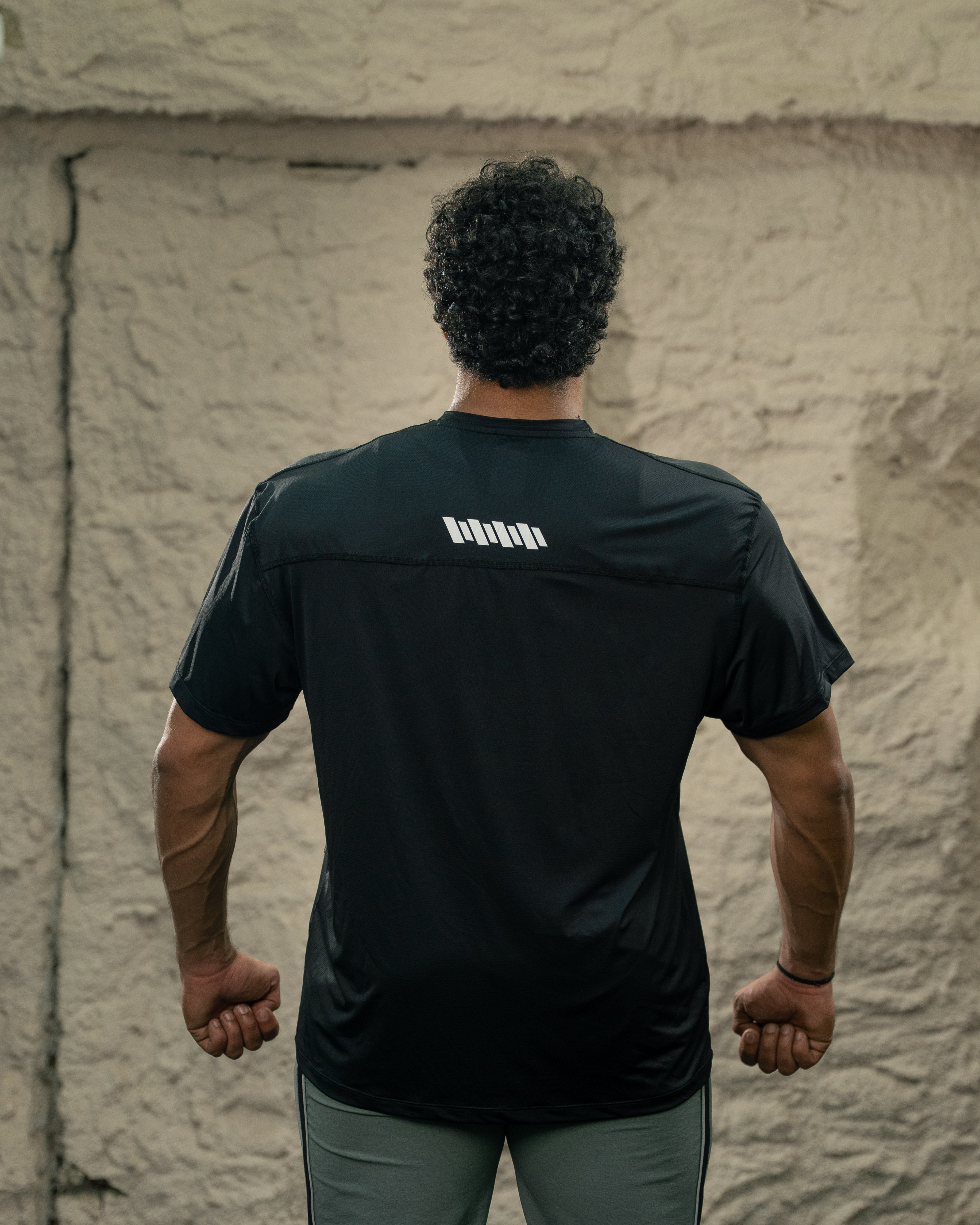 ULTRA Nano-Mesh Oversized Bar-Basic T-Shirt - T-Shirt - Gym Apparel Egypt