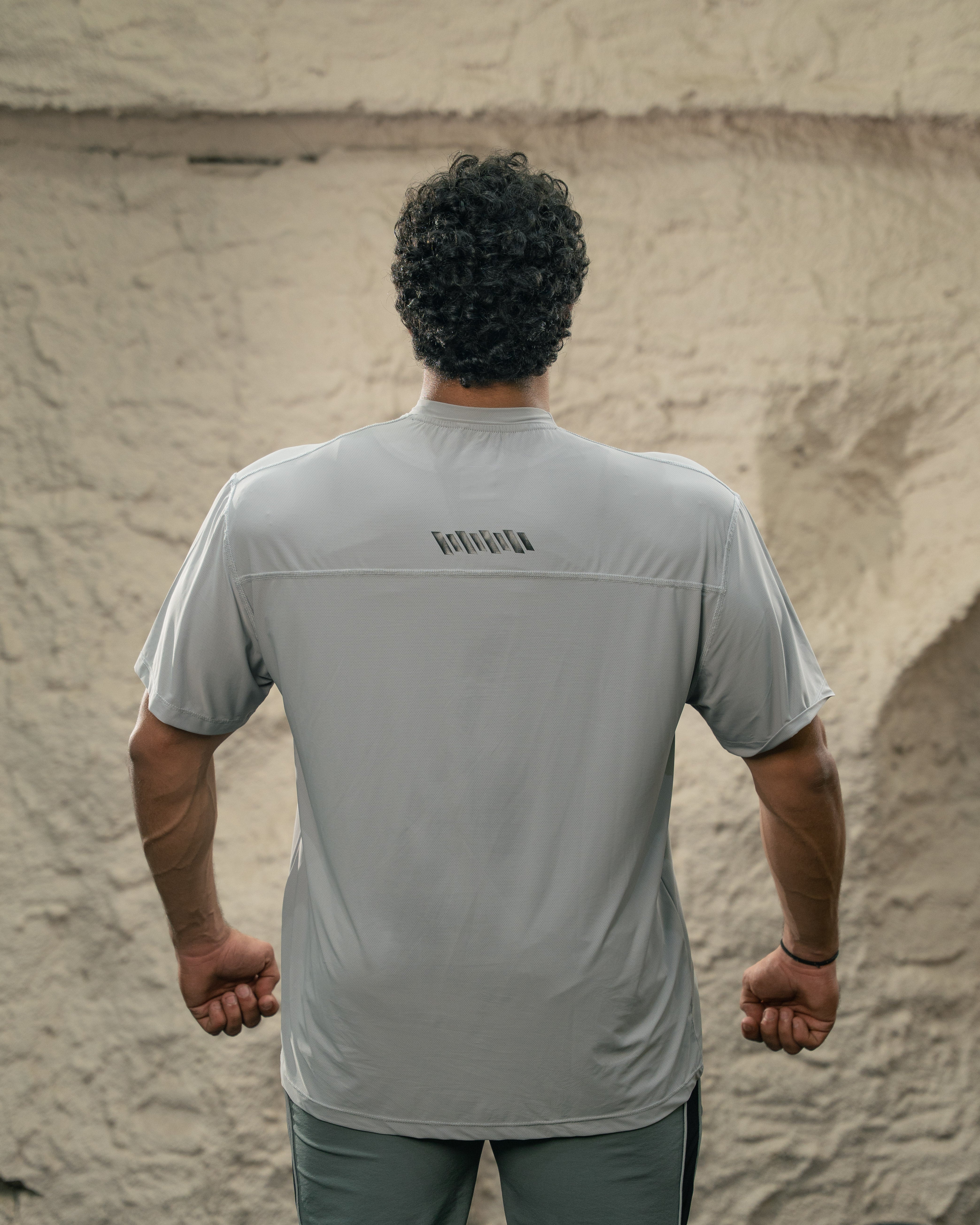 ULTRA Nano-Mesh Oversized Bar-Basic T-Shirt - T-Shirt - Gym Apparel Egypt