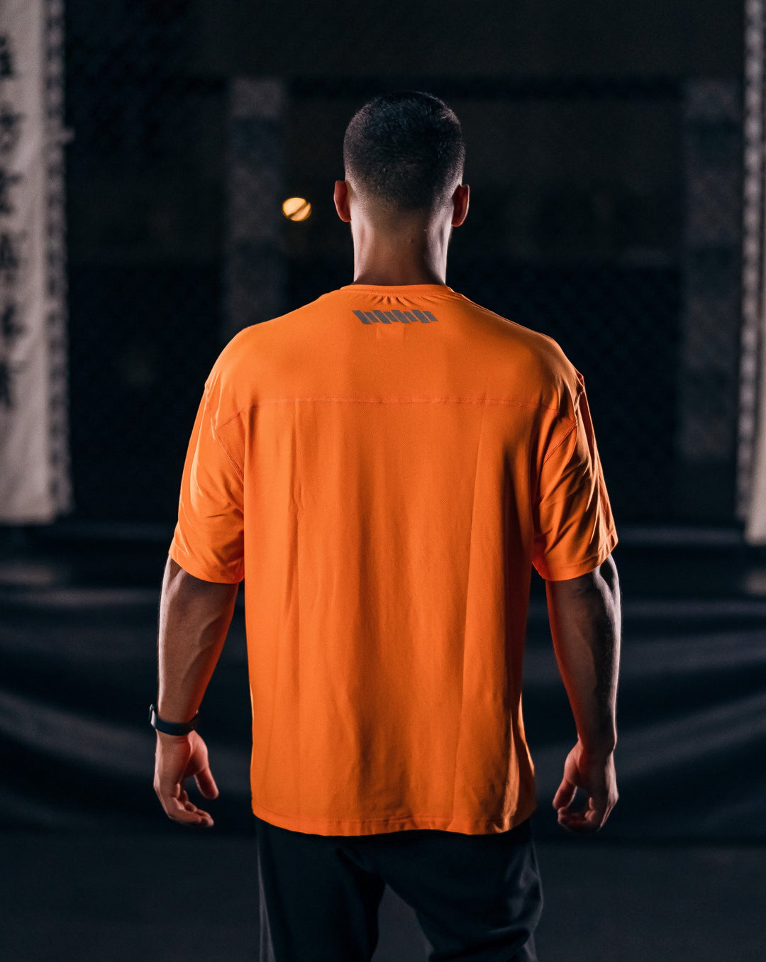 ULTRA Oversized Bar-Basic T-Shirt [Nano-Mesh] - T-Shirt - Gym Apparel Egypt