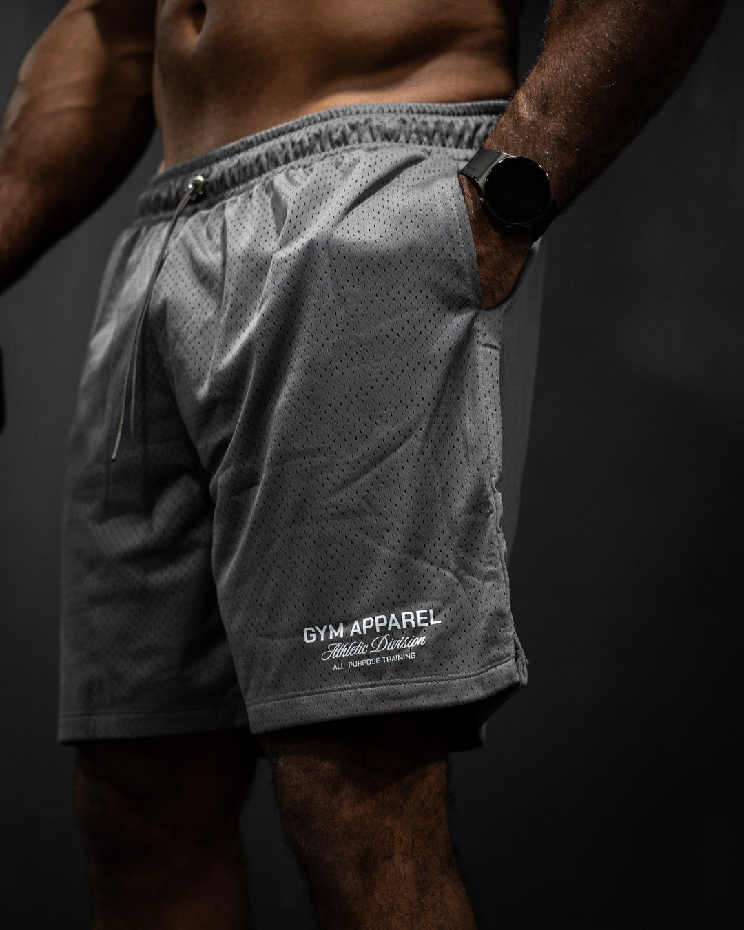 APT DBL-MESH SHORT [ATH DIV]