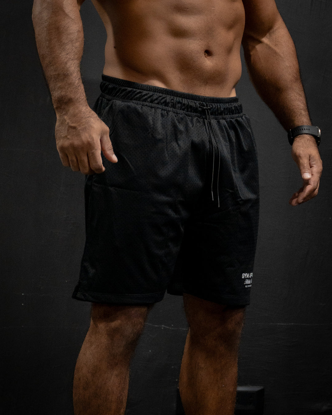 APT DBL-MESH SHORT [ATH DIV]