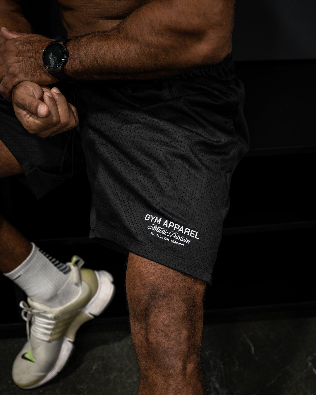 APT DBL-MESH SHORT [ATH DIV]