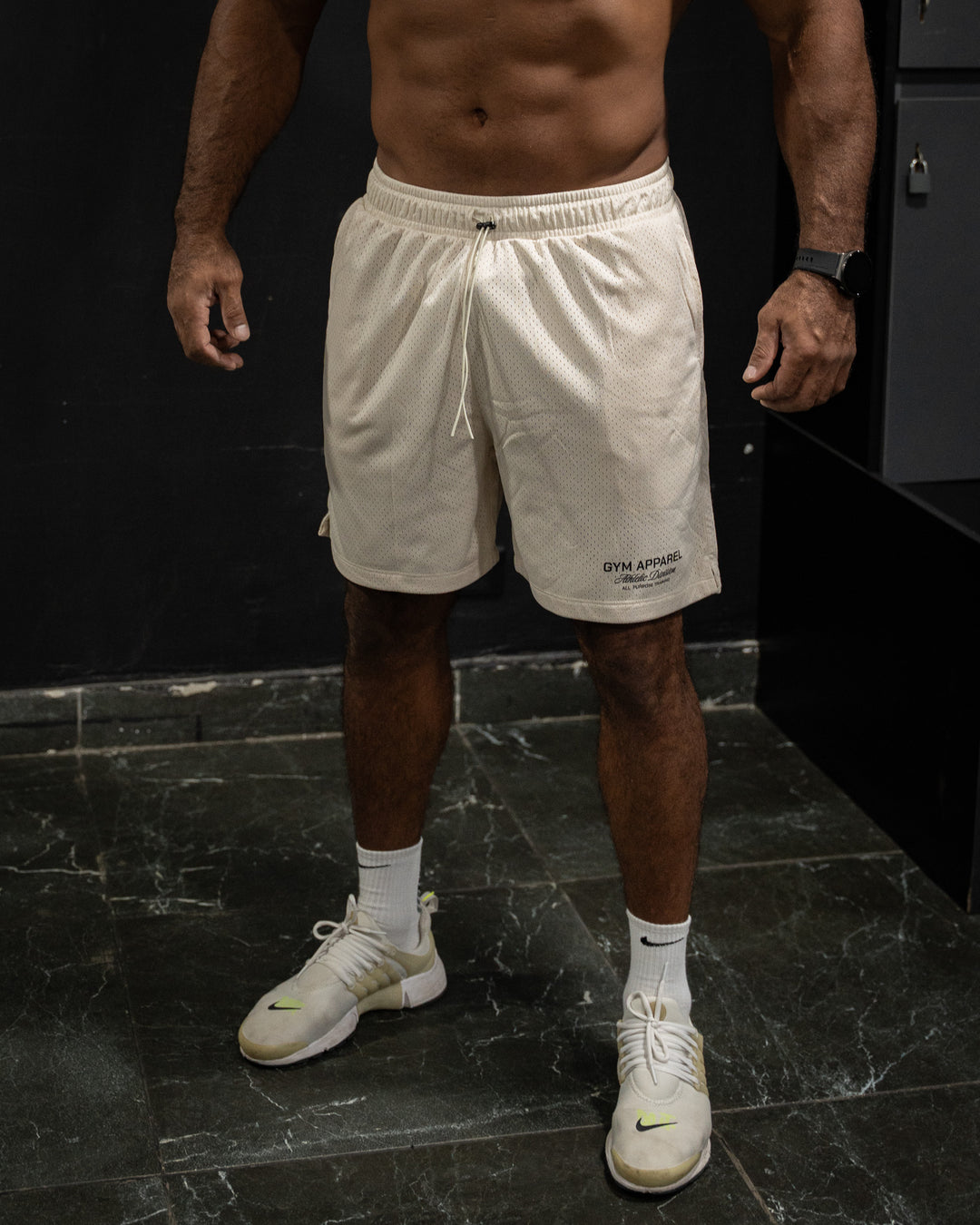 APT DBL-MESH SHORT [ATH DIV]