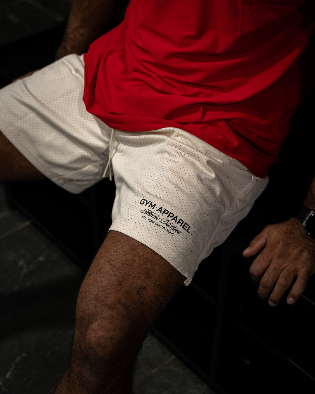 APT DBL-MESH SHORT [ATH DIV]