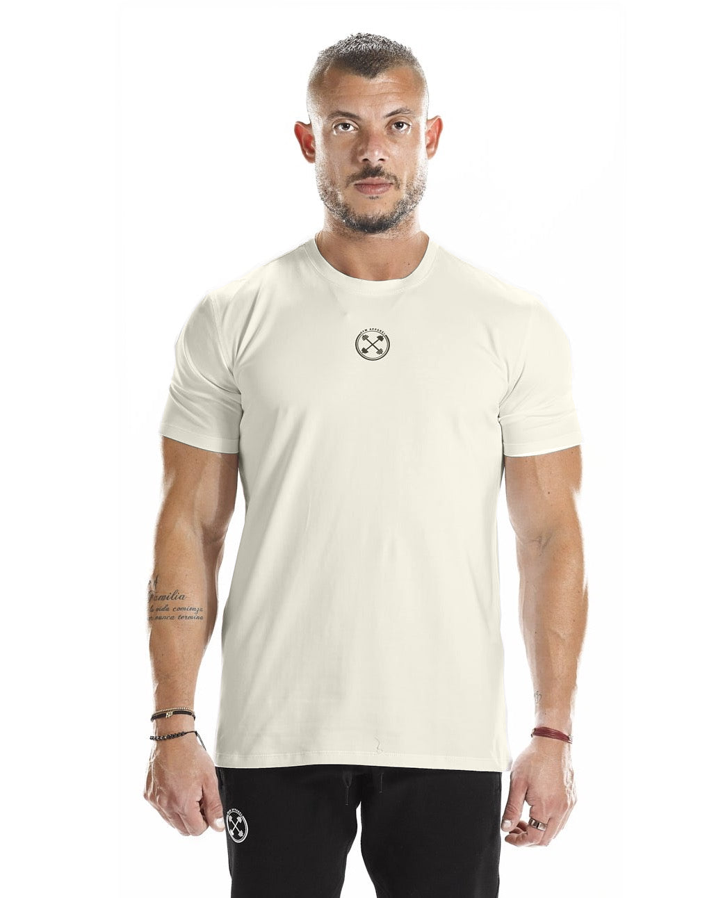 Bar-Basic T-shirt 2.0 [Cotton/Lycra] - T-Shirt - Gym Apparel Egypt