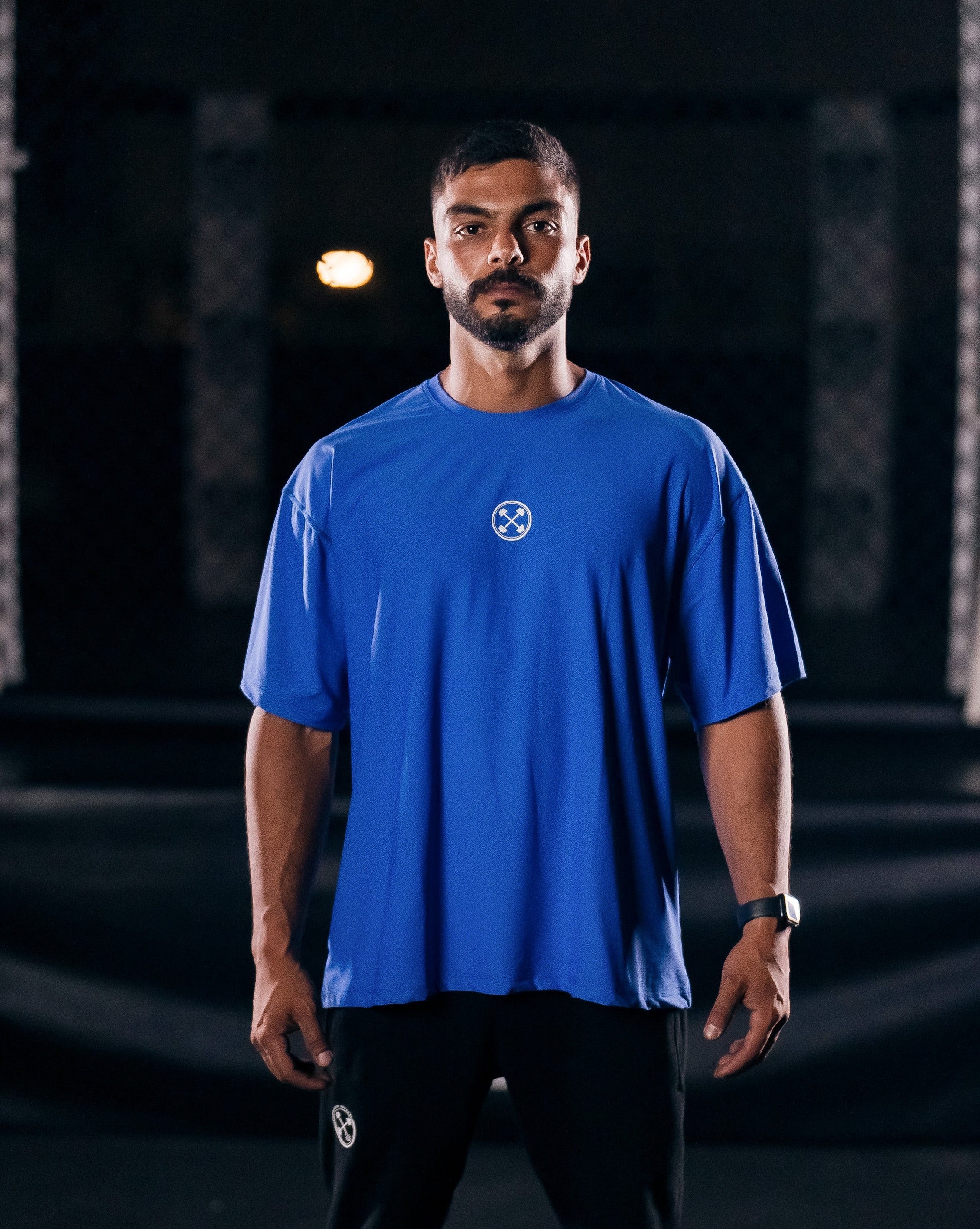 ULTRA Oversized Bar-Basic T-Shirt [Nano-Mesh] - T-Shirt - Gym Apparel Egypt
