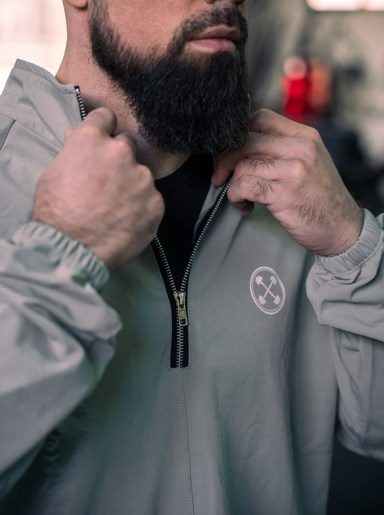 ULTRA-FLEX Quarter Zip Jacket [Reflective] - Jacket/Pullover - Gym Apparel Egypt