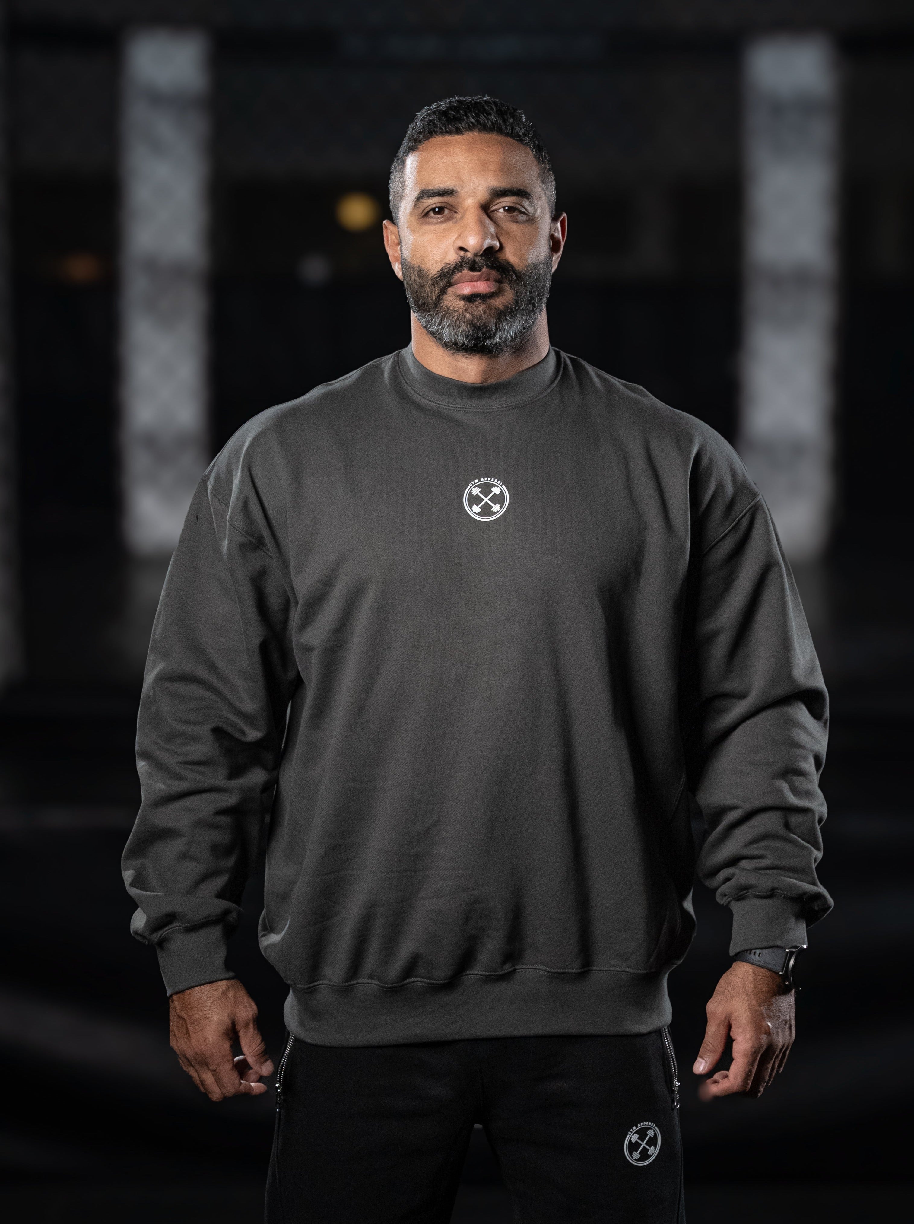 CORE Bar-Basic Oversized Crewneck -  - Gym Apparel Egypt