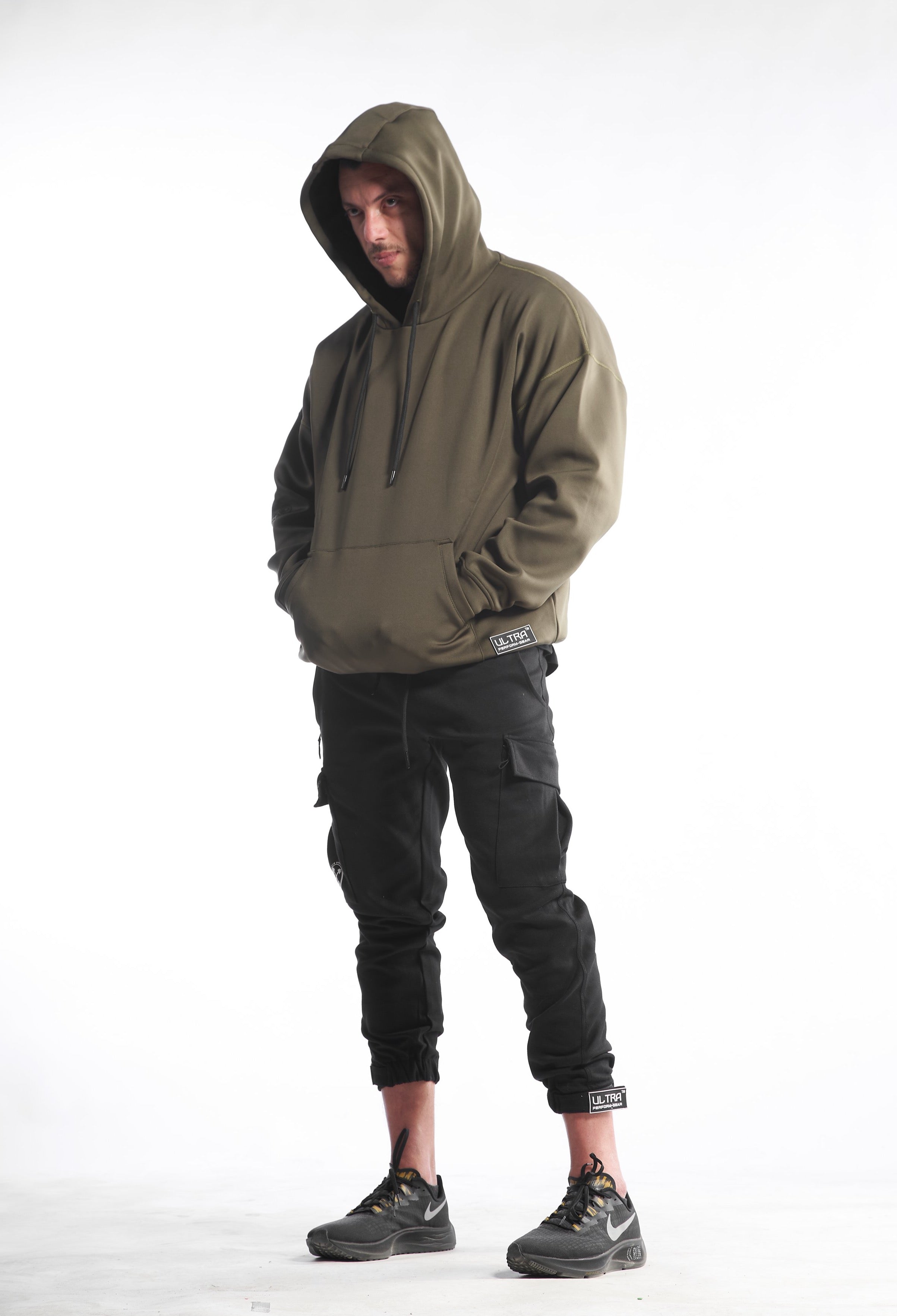 ULTRA Warm Up OVS Hoodie [Dark Olive] -  - Gym Apparel Egypt