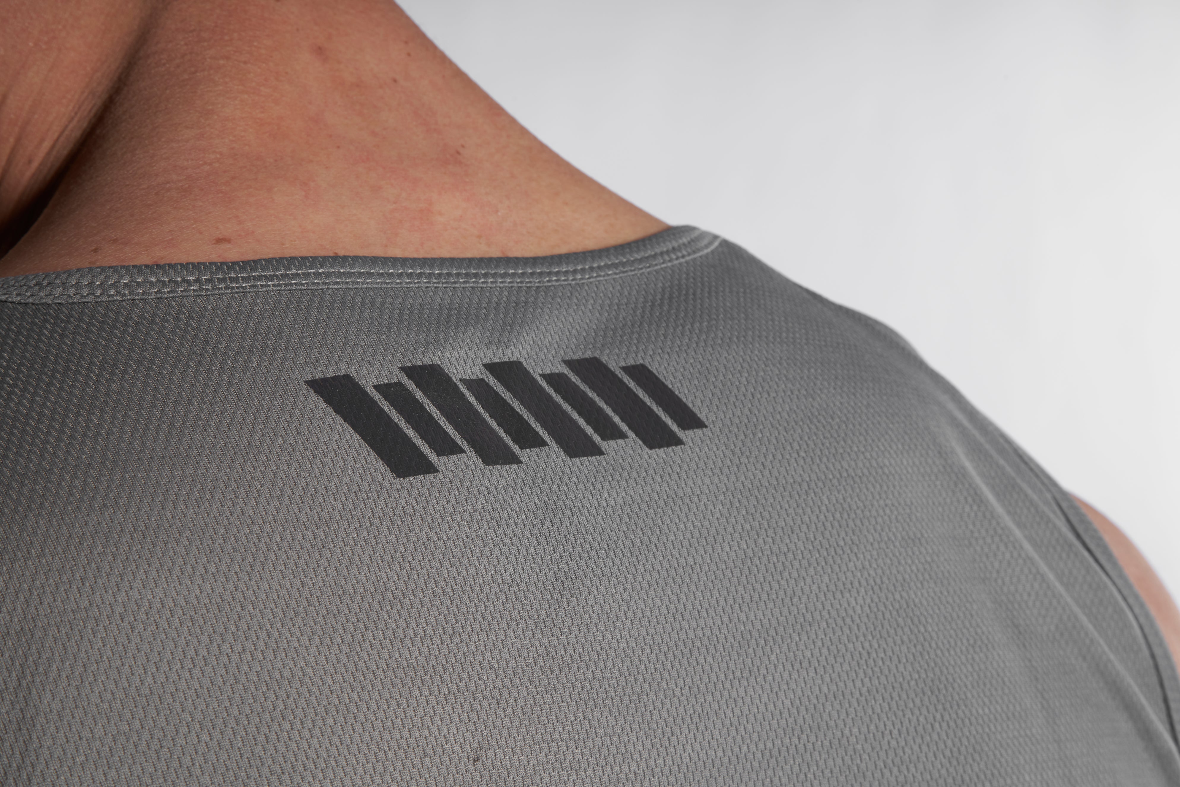 ULTRA Scalloped Tank [Grey] -  - Gym Apparel Egypt