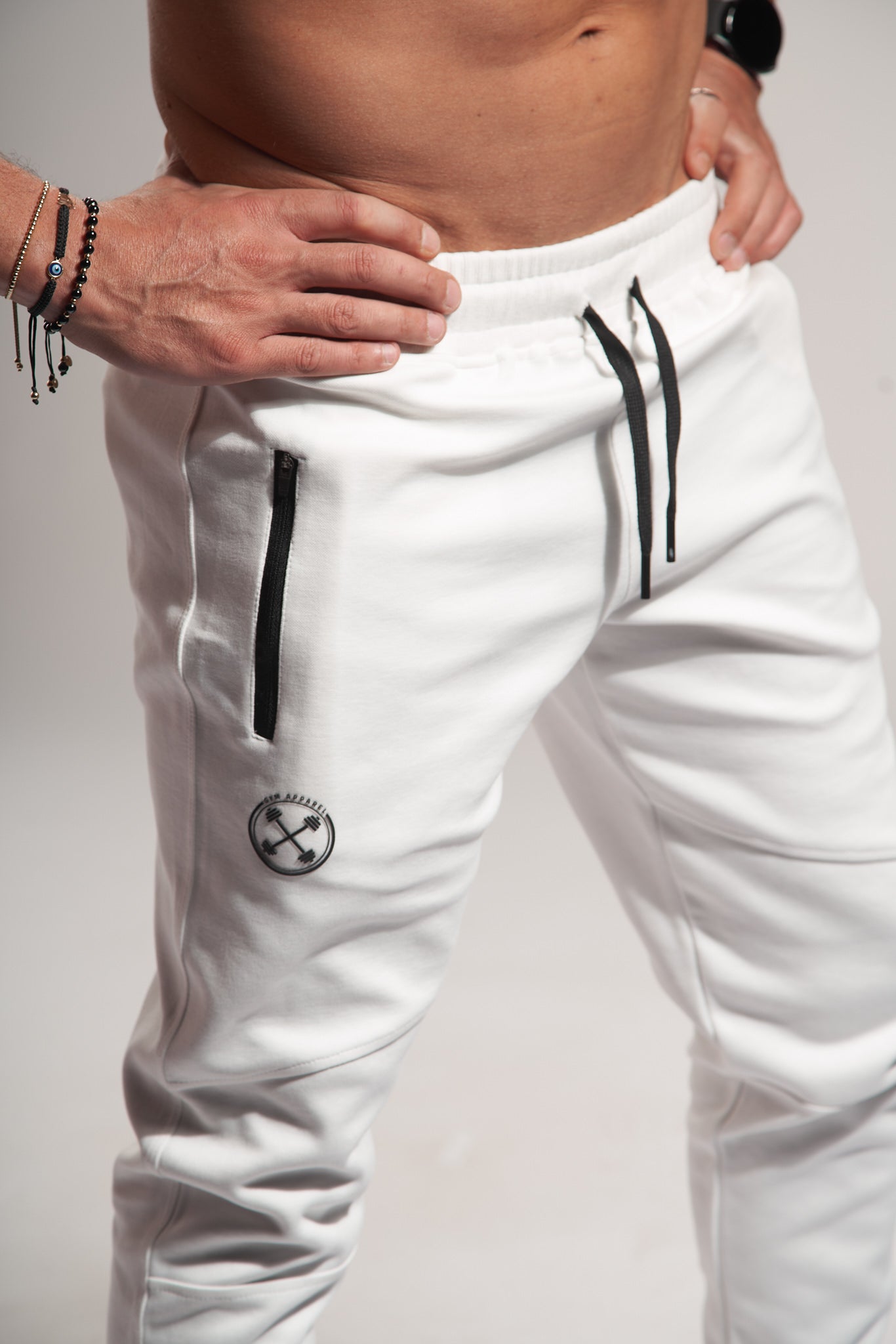 High Rib Hybrid Slim Joggers [2 Colors] - Sweatpants/Joggers - Gym Apparel Egypt