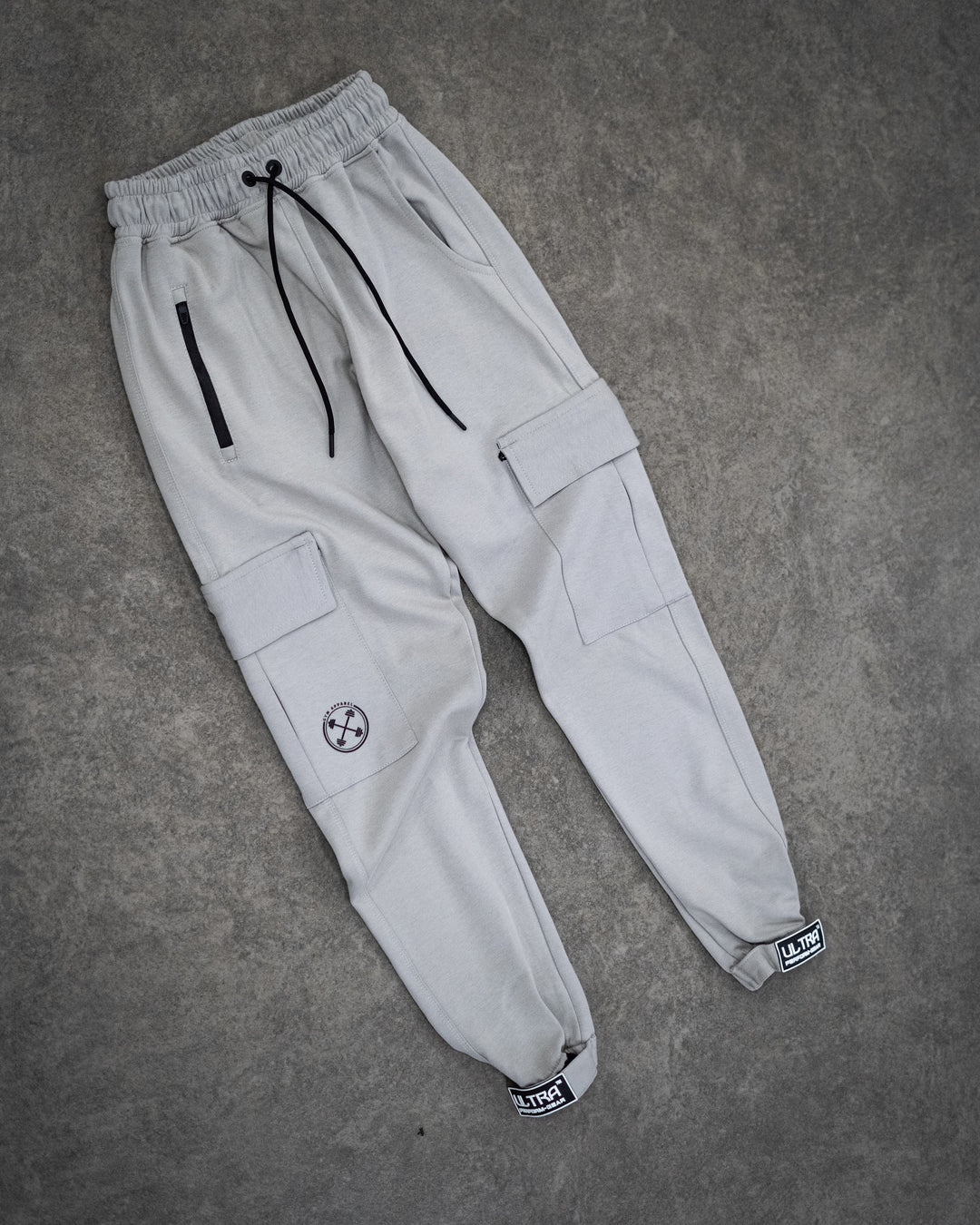 Cargo Joggers ULTRA Perform-Gear [ Porpoise Grey ] - Sweatpants/Joggers - Gym Apparel Egypt