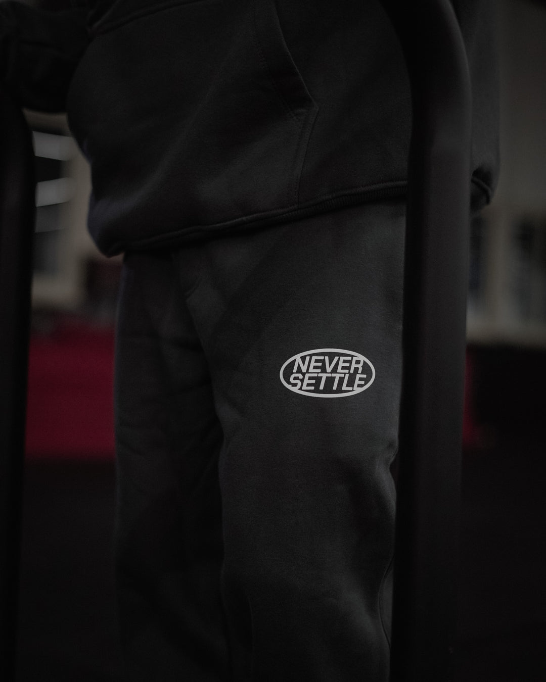 Never Settle Sweatpants - Hoodie - Gym Apparel Egypt