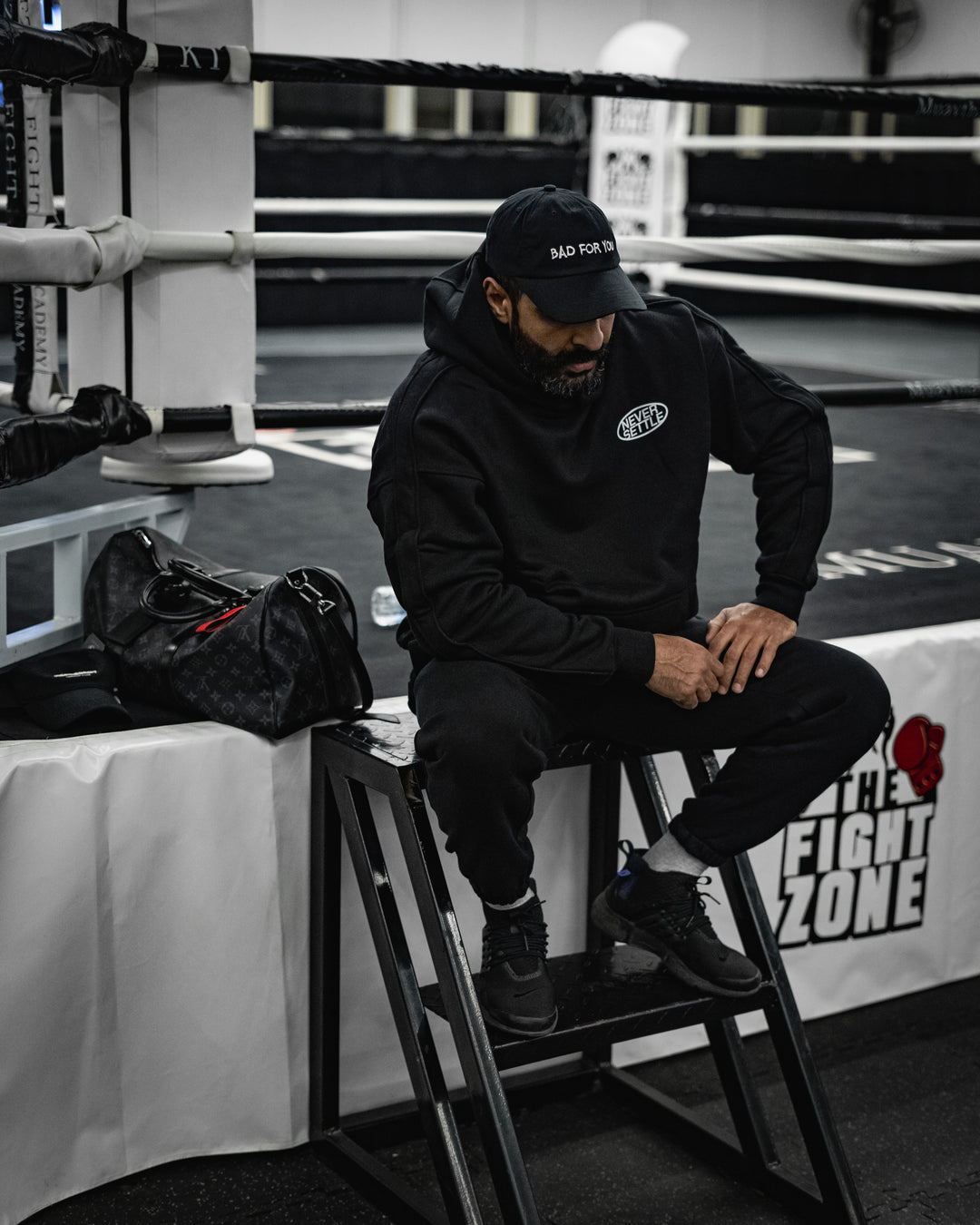 Never Settle Sweatpants - Hoodie - Gym Apparel Egypt