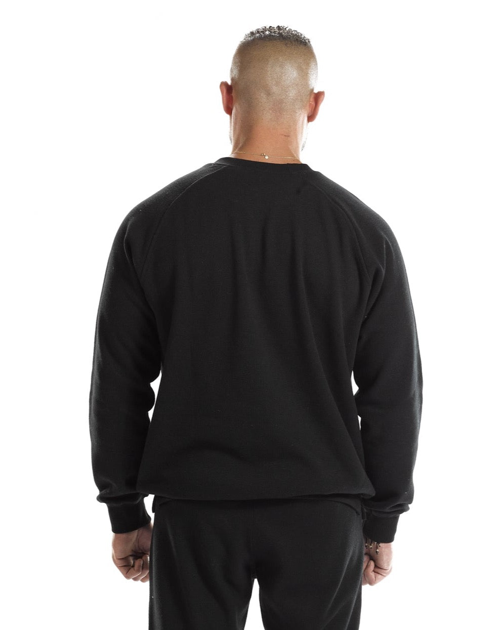Fleeced Pique Crew Neck Sweatshirt -  - Gym Apparel Egypt