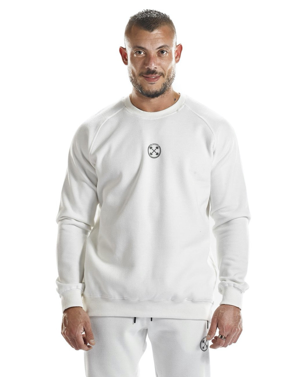 Pique Fleece Crew Neck -  - Gym Apparel Egypt