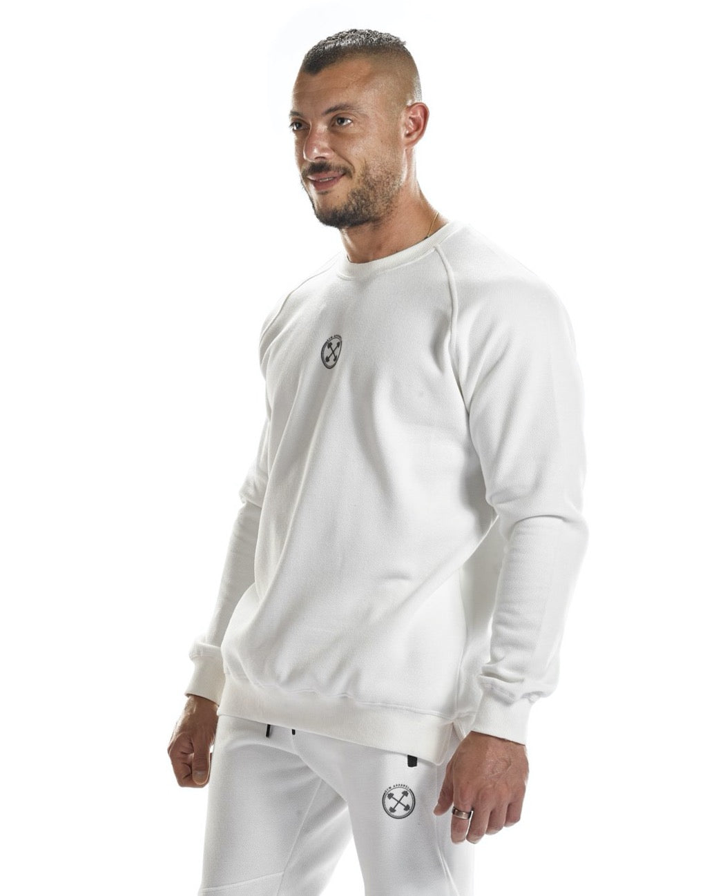 Pique Fleece Crew Neck -  - Gym Apparel Egypt