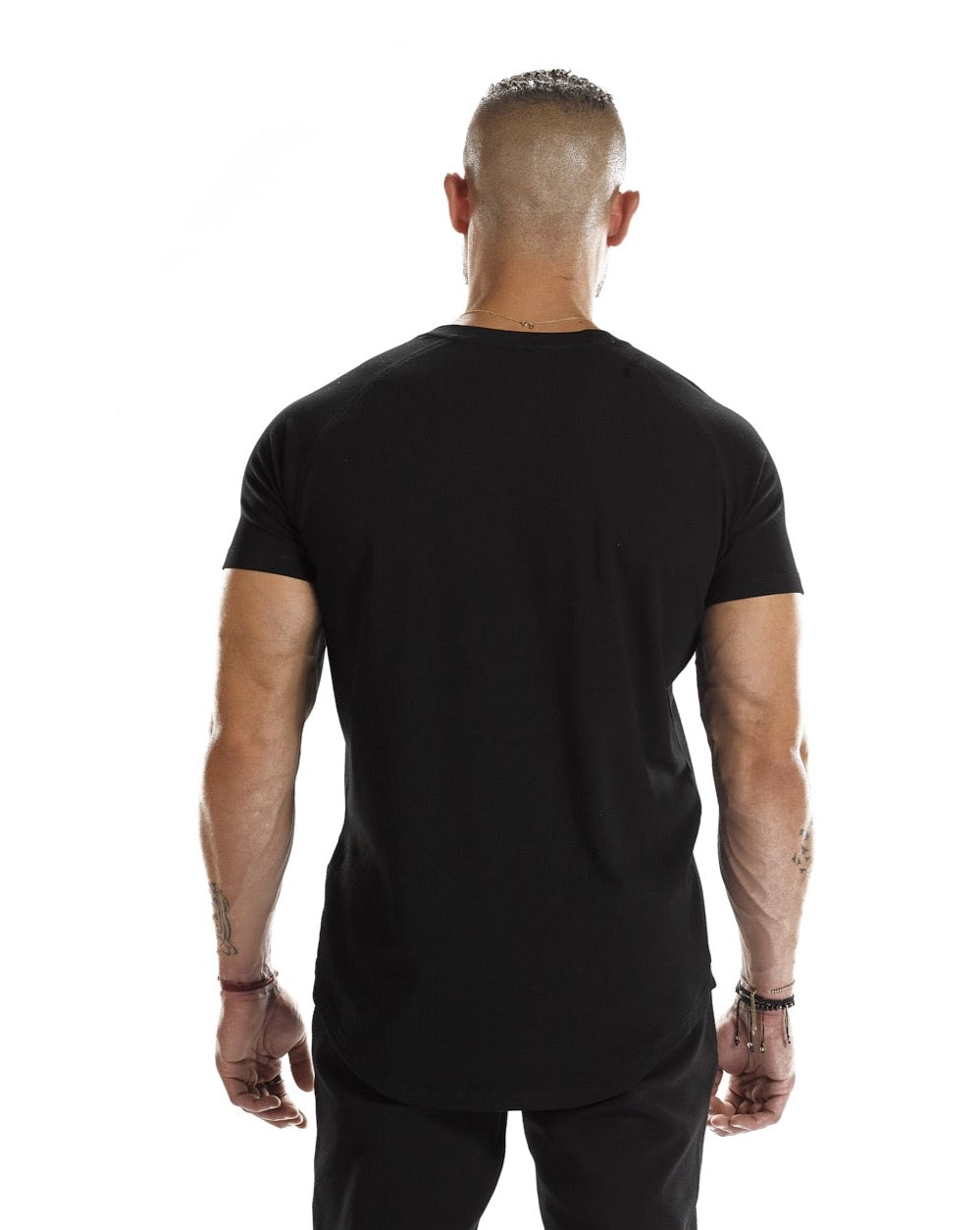 Bar-Basic Raglan T-shirt [Cotton] - T-Shirt - Gym Apparel Egypt