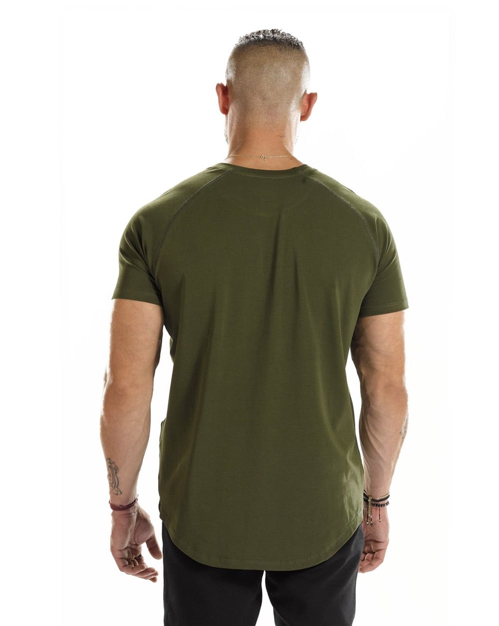 Bar-Basic Raglan T-shirt [Cotton] - T-Shirt - Gym Apparel Egypt