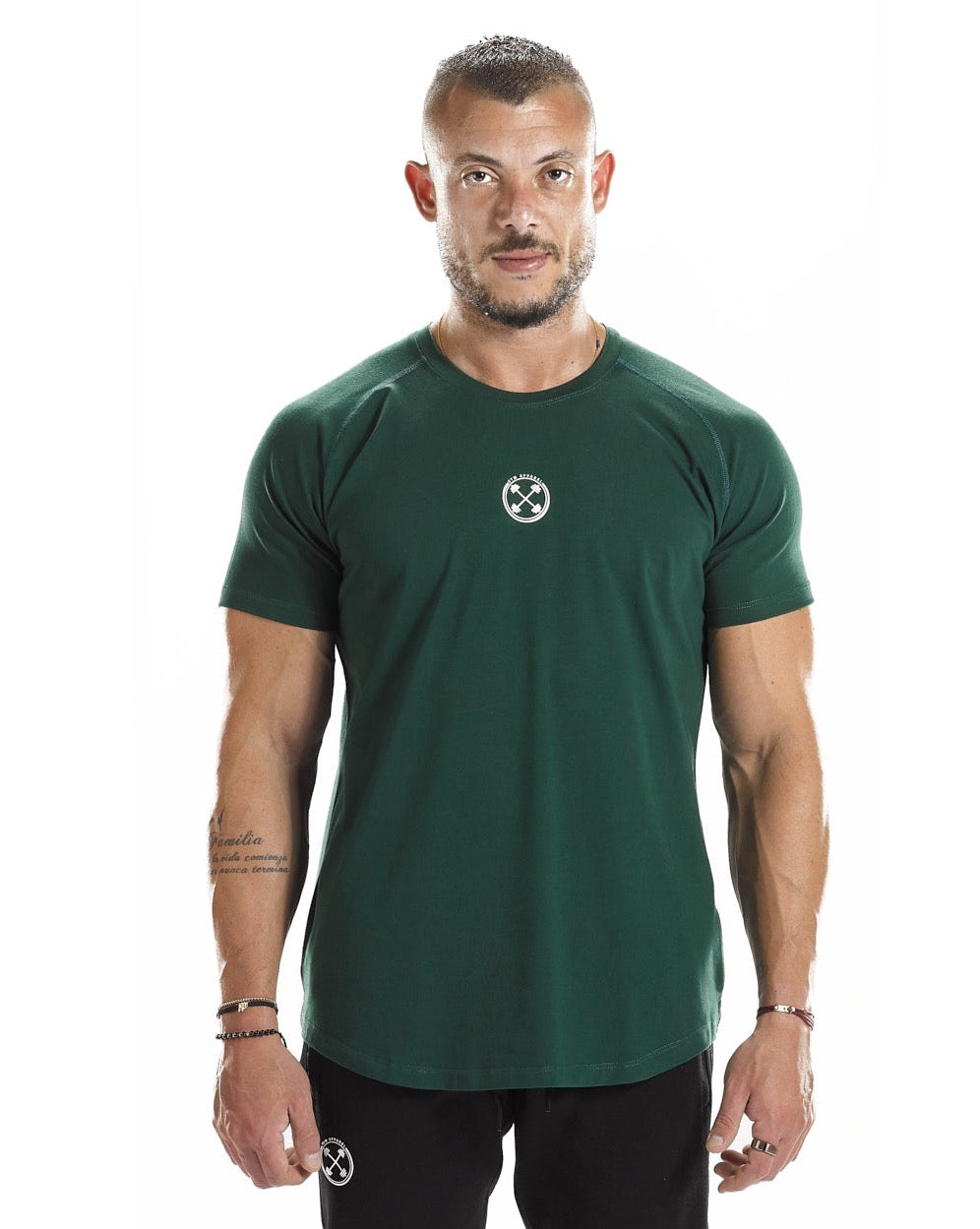 Bar-Basic Raglan T-shirt [Cotton] - T-Shirt - Gym Apparel Egypt