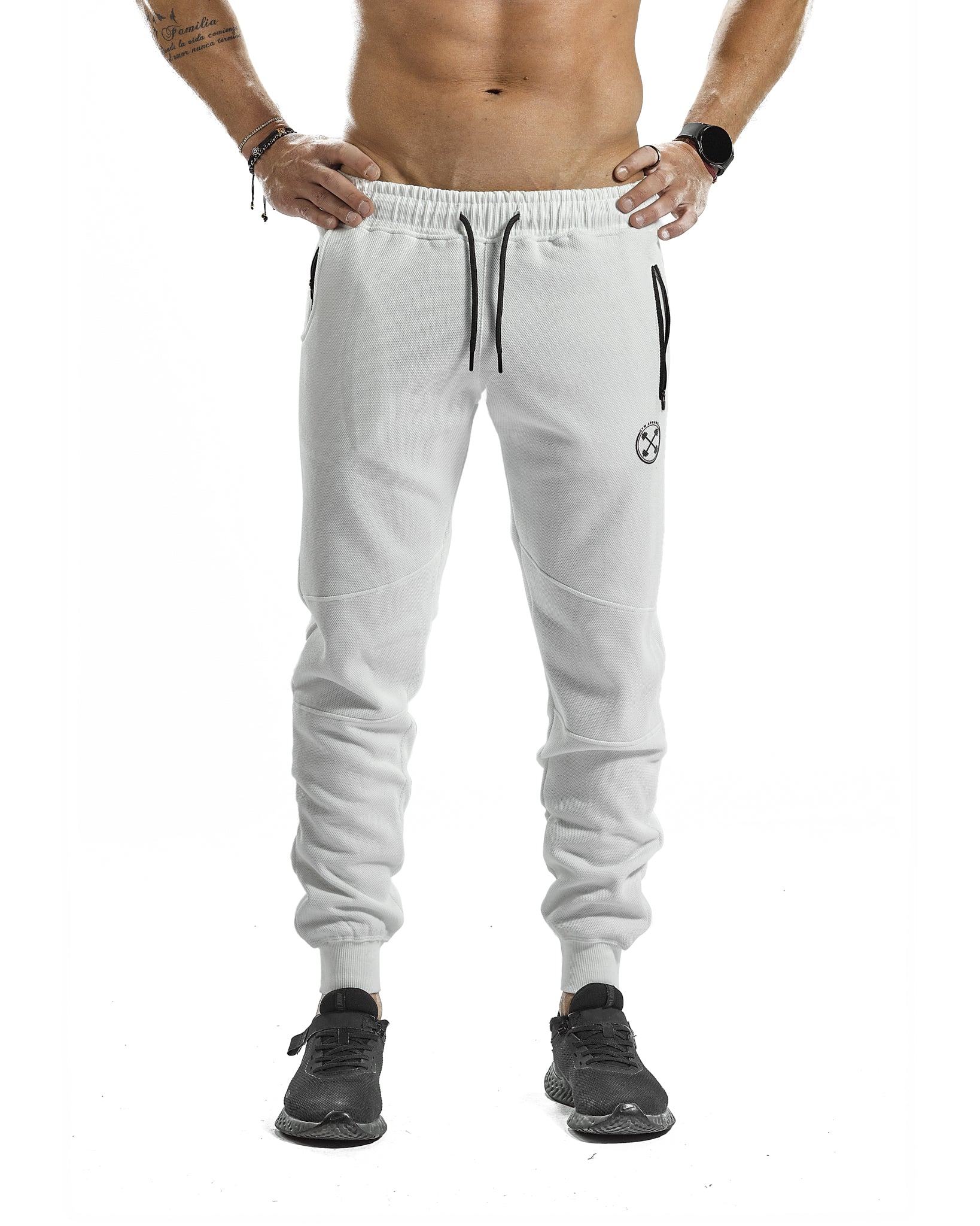 Ribbed Fleeced Pique Sweatpants - Sweatpants/Joggers - Gym Apparel Egypt