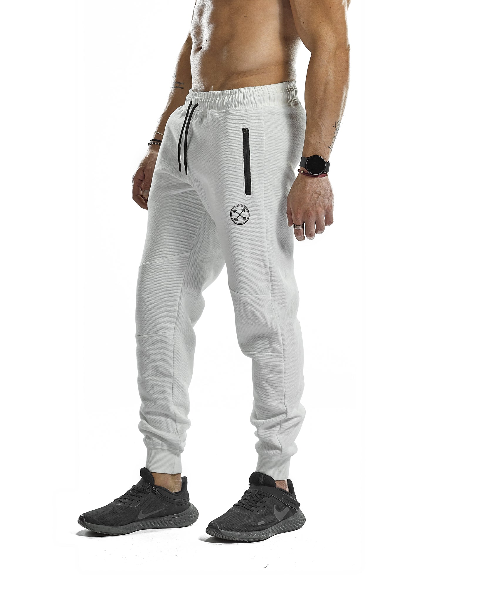 Ribbed Fleeced Pique Sweatpants - Sweatpants/Joggers - Gym Apparel Egypt