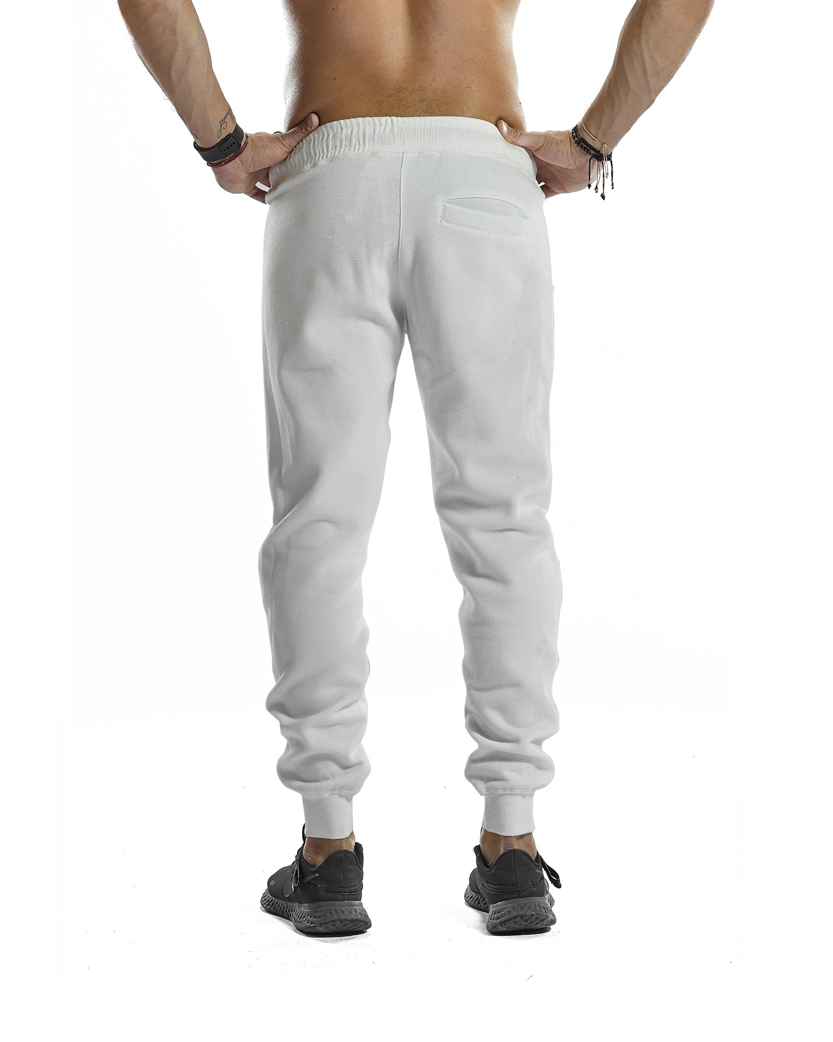 Ribbed Fleeced Pique Sweatpants - Sweatpants/Joggers - Gym Apparel Egypt