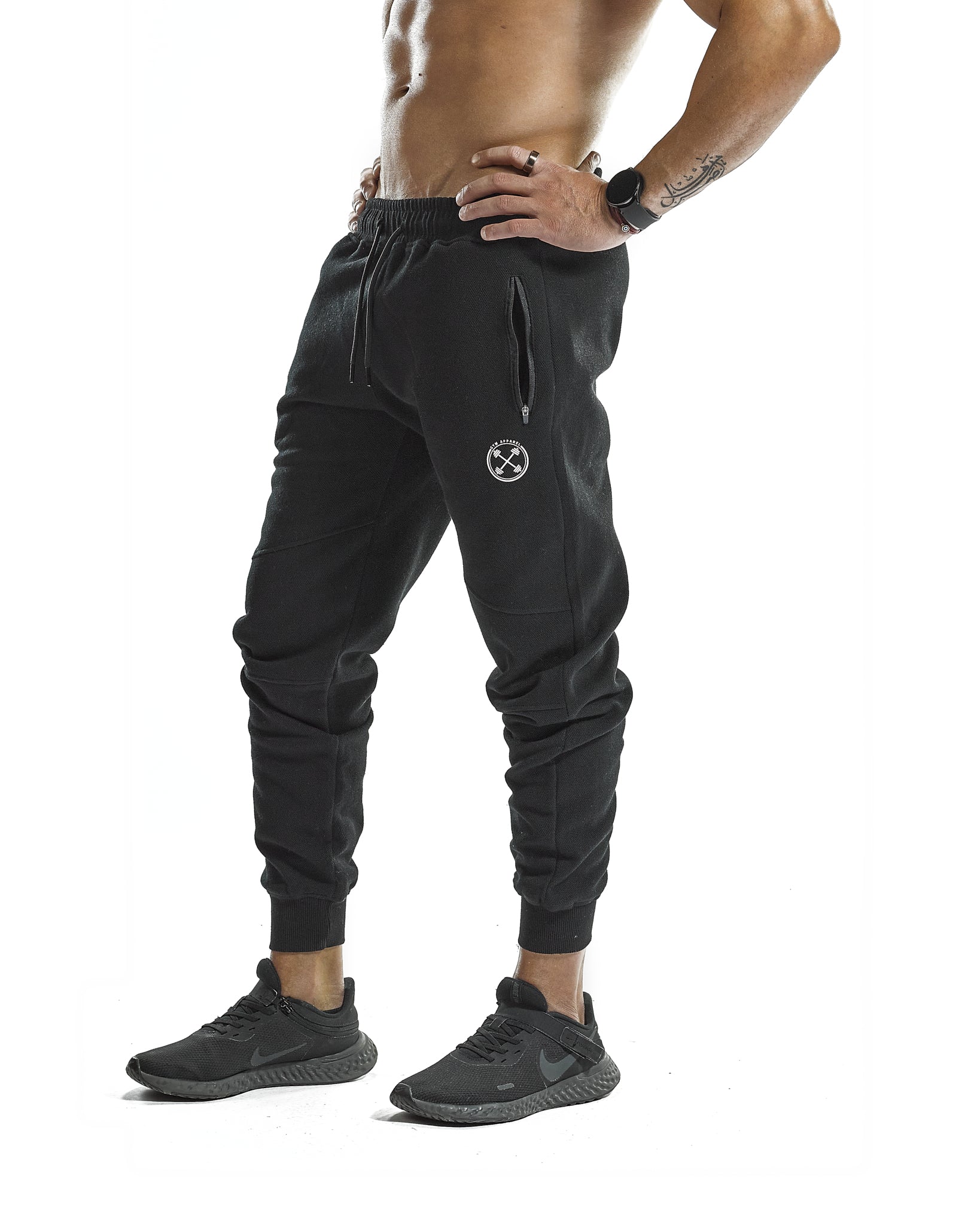 Ribbed Fleeced Pique Sweatpants - Sweatpants/Joggers - Gym Apparel Egypt