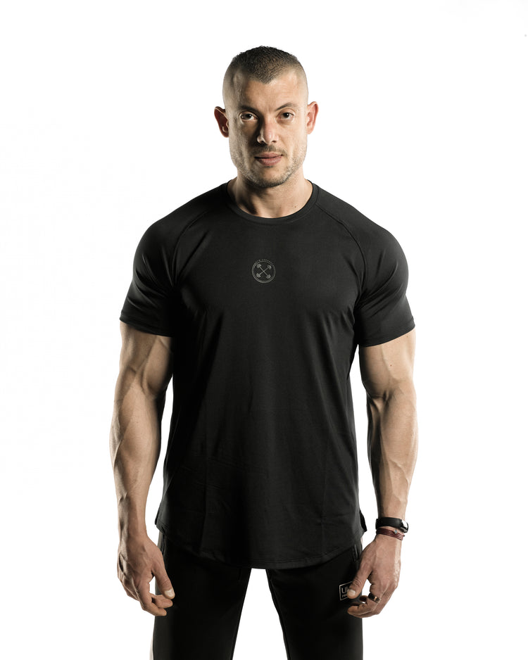 ULTRA Raglan T-Shirt [Black] -  - Gym Apparel Egypt