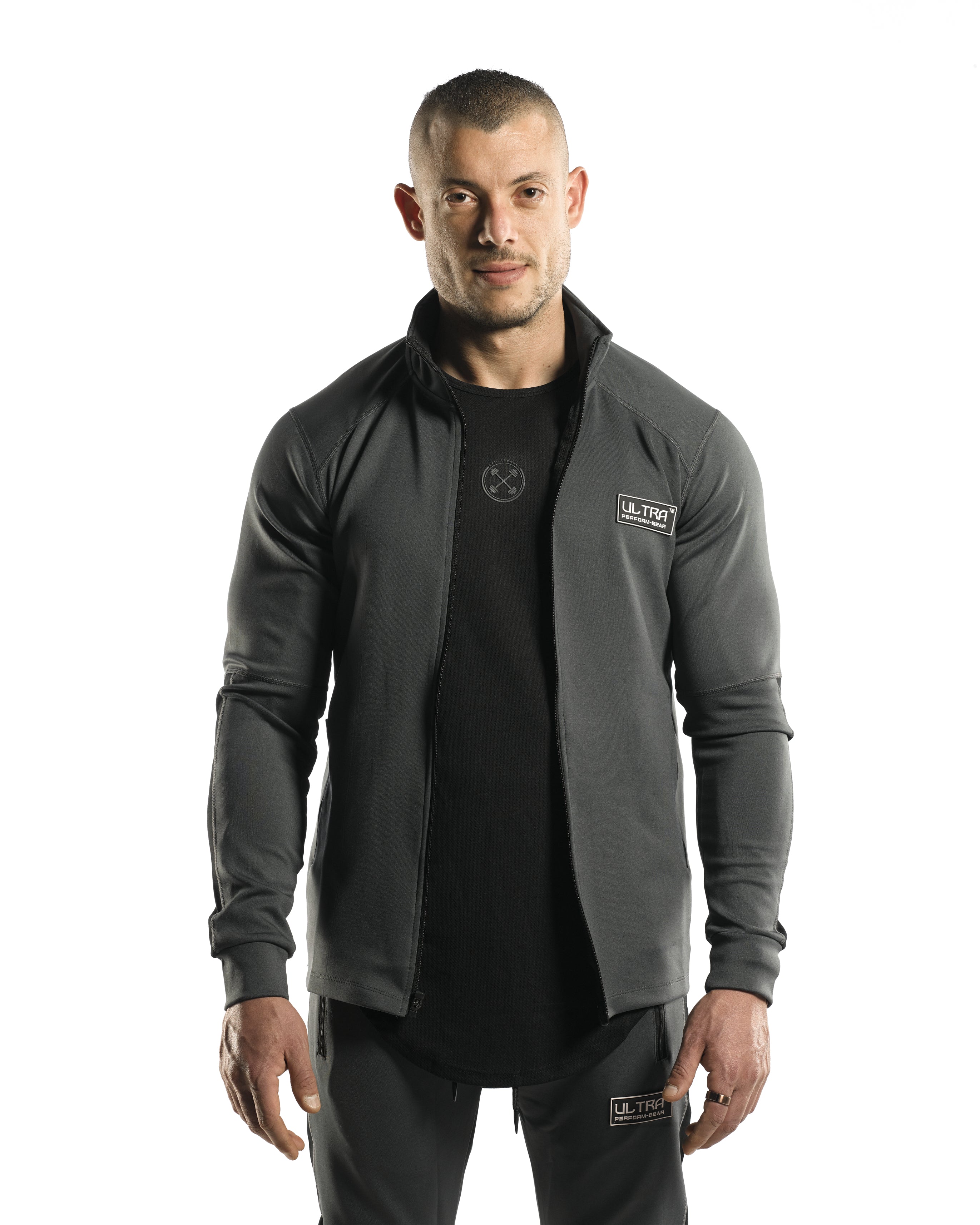 ULTRA Track Jacket [Dark Grey] -  - Gym Apparel Egypt