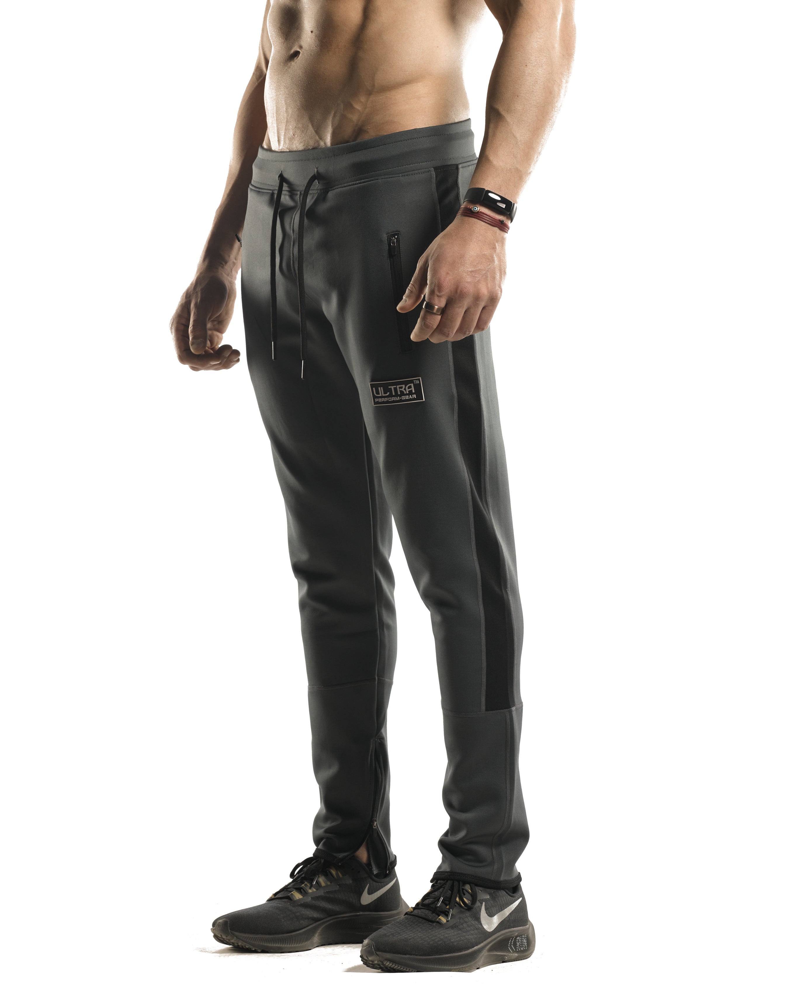 ULTRA Track Pants [Grey] -  - Gym Apparel Egypt