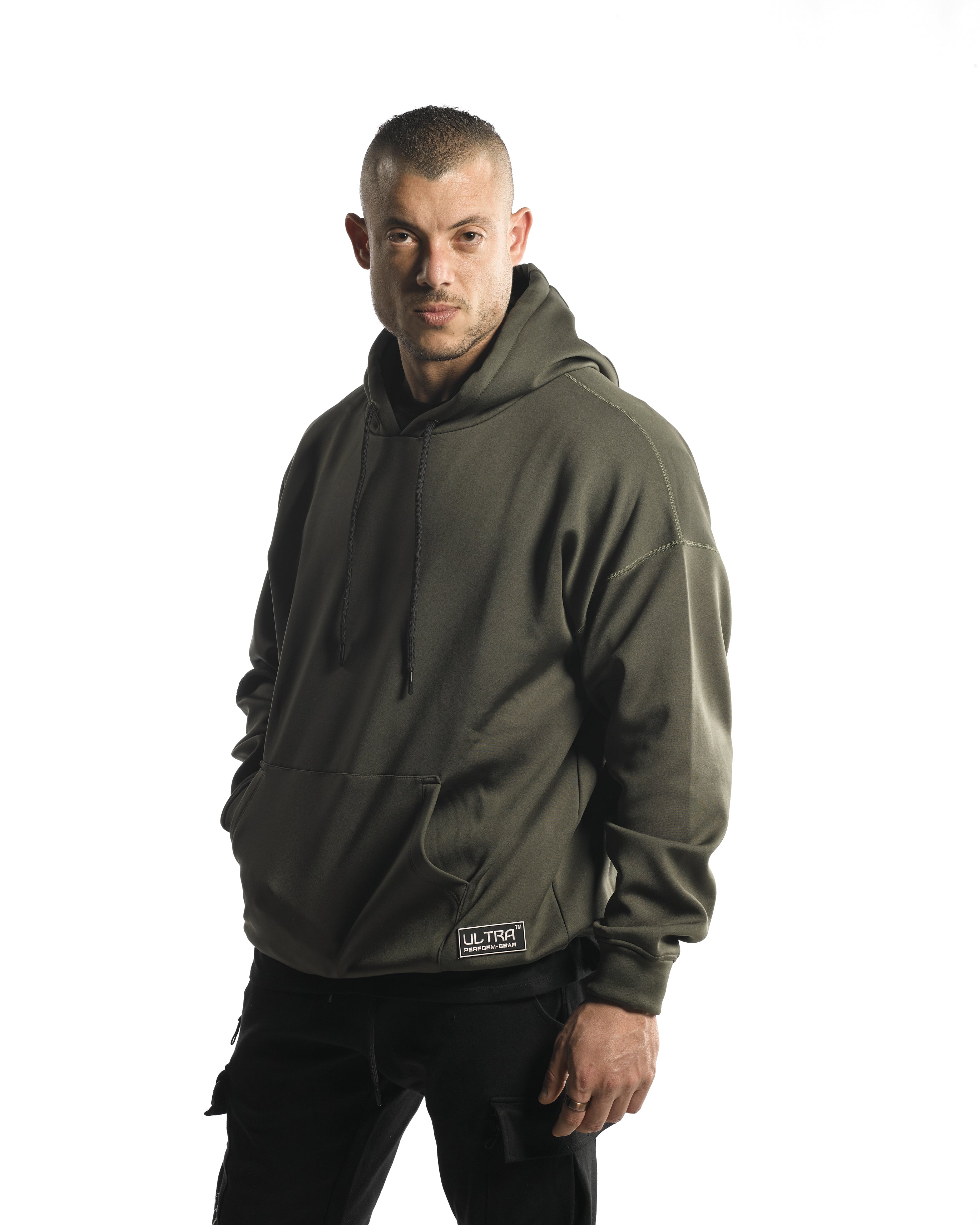 ULTRA Warm Up OVS Hoodie [Dark Olive] -  - Gym Apparel Egypt
