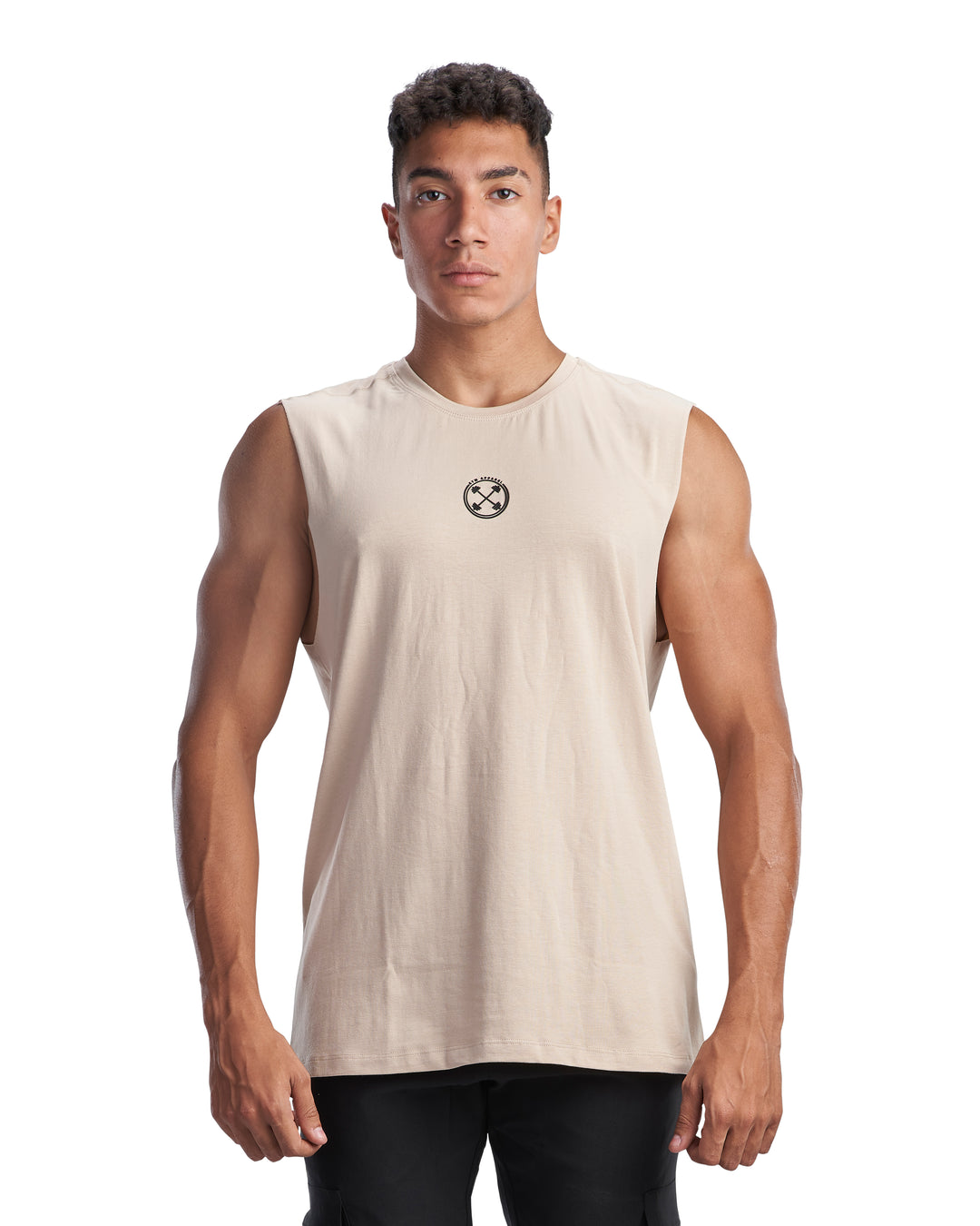 RAW Deep Cut Bar-Basic Tank - Tank - Gym Apparel Egypt