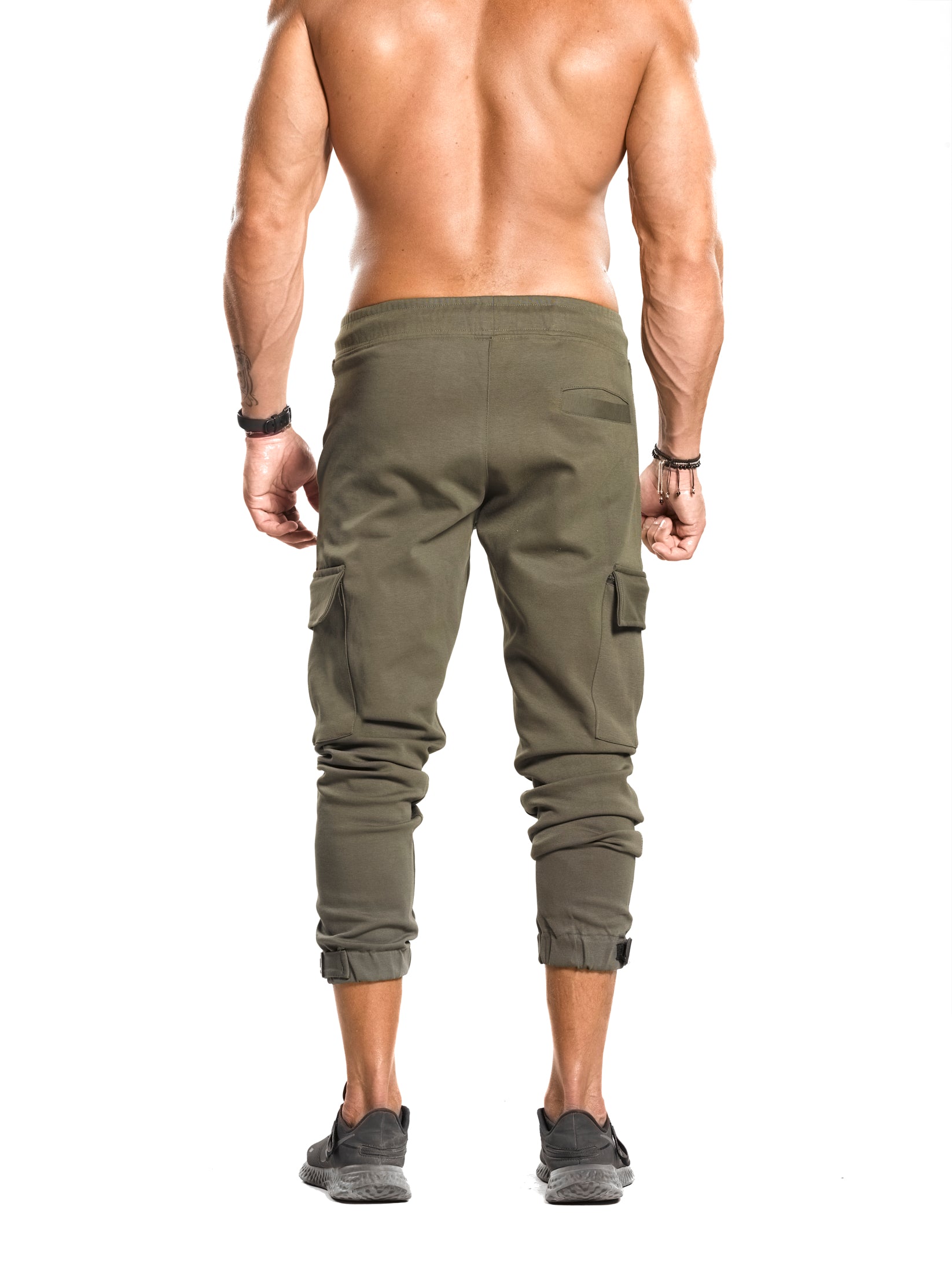 Cargo Joggers - ULTRA Perform-Gear [Olive Green] Very Limited Pieces - Sweatpants/Joggers - Gym Apparel Egypt