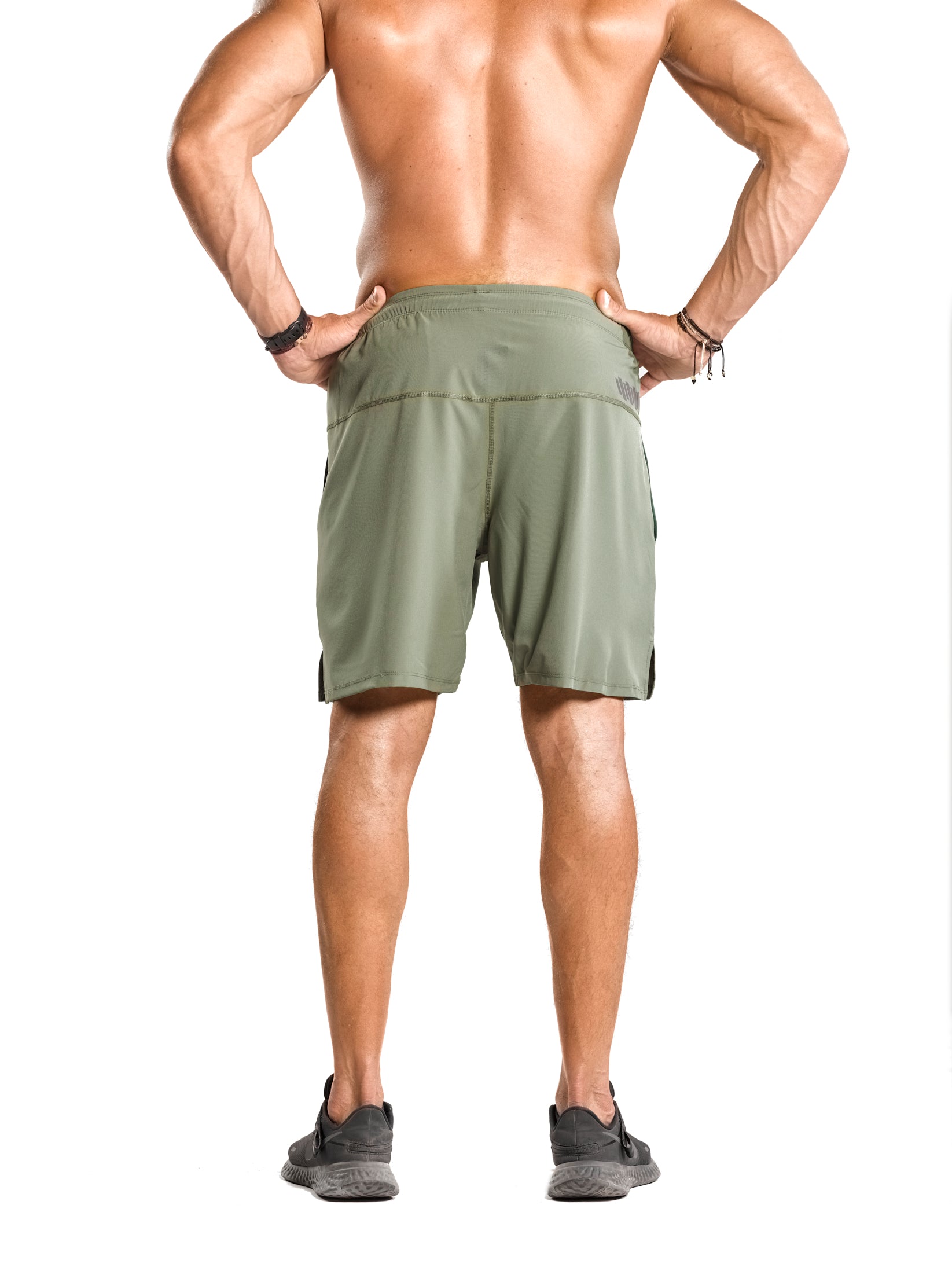 Featherweight Training Shorts [Olive Green] - Shorts - Gym Apparel Egypt